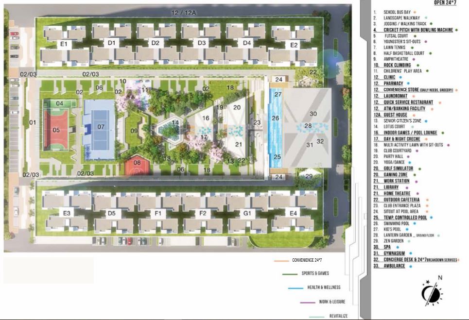 Godrej Woodsville Hinjewadi Master Plan